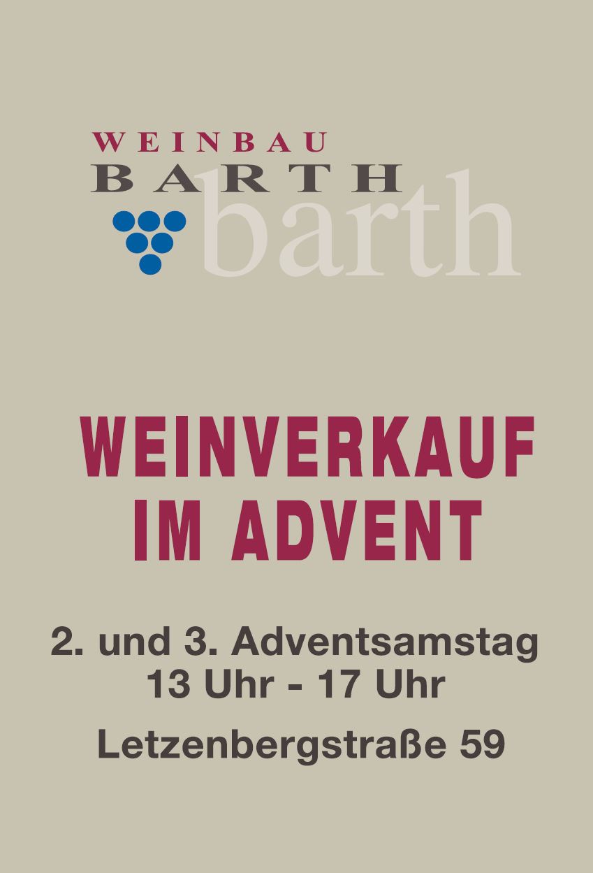 Aktuelles Advent Weinbau Barth